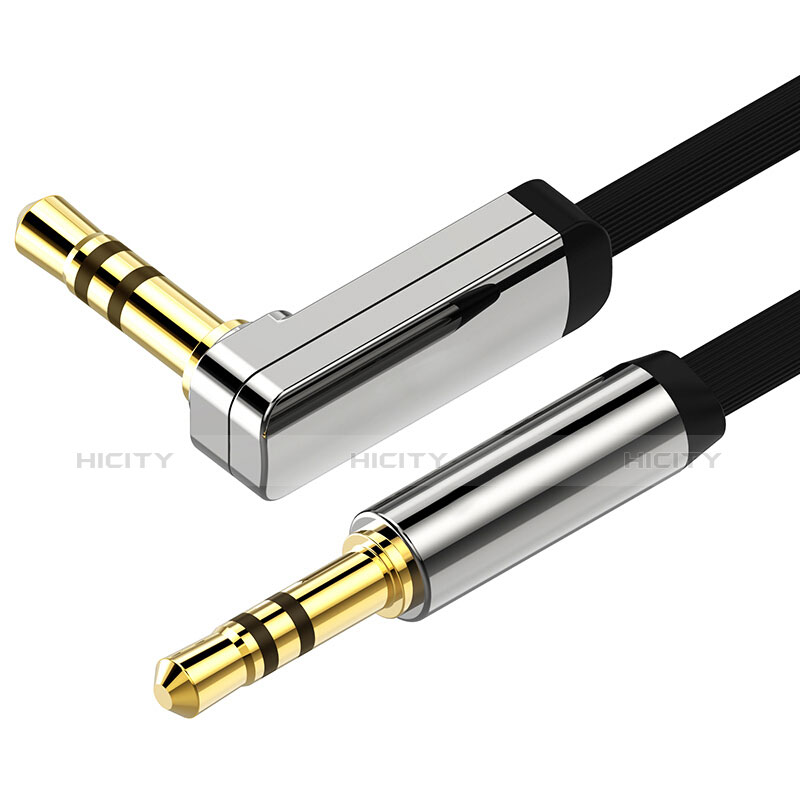 Audio Stereo 3.5mm Klinke Kopfhörer Verlängerung Kabel auf Stecker A02 Schwarz