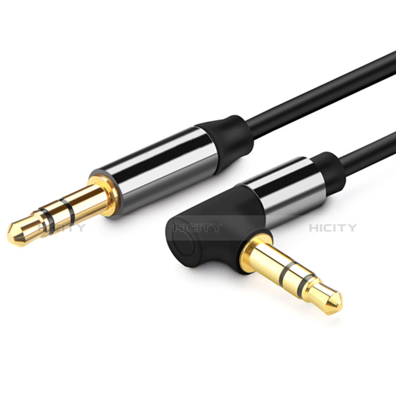 Audio Stereo 3.5mm Klinke Kopfhörer Verlängerung Kabel auf Stecker A10 Schwarz Plus