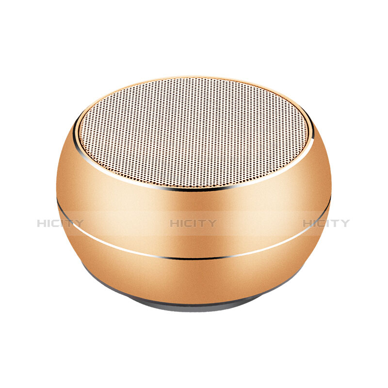 Bluetooth Mini Lautsprecher Wireless Speaker Boxen Gold groß