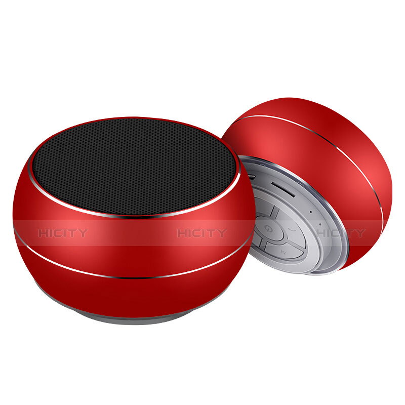Bluetooth Mini Lautsprecher Wireless Speaker Boxen Rot groß