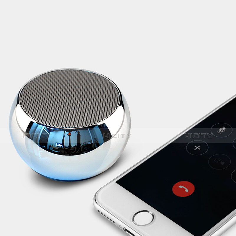 Bluetooth Mini Lautsprecher Wireless Speaker Boxen S03 Silber groß