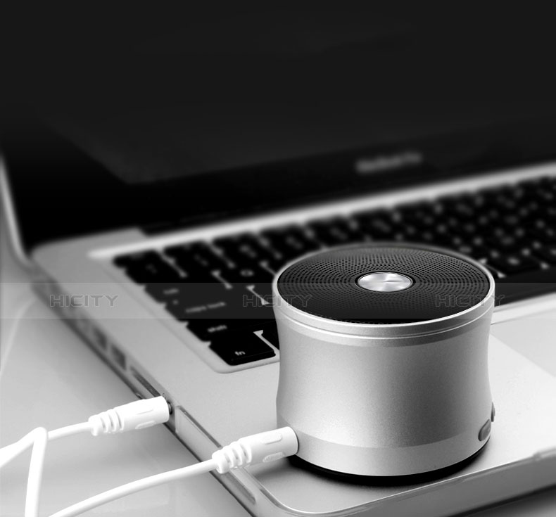 Bluetooth Mini Lautsprecher Wireless Speaker Boxen S04 Silber