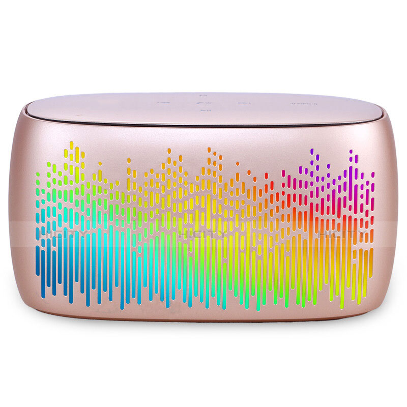 Bluetooth Mini Lautsprecher Wireless Speaker Boxen S06 Gold