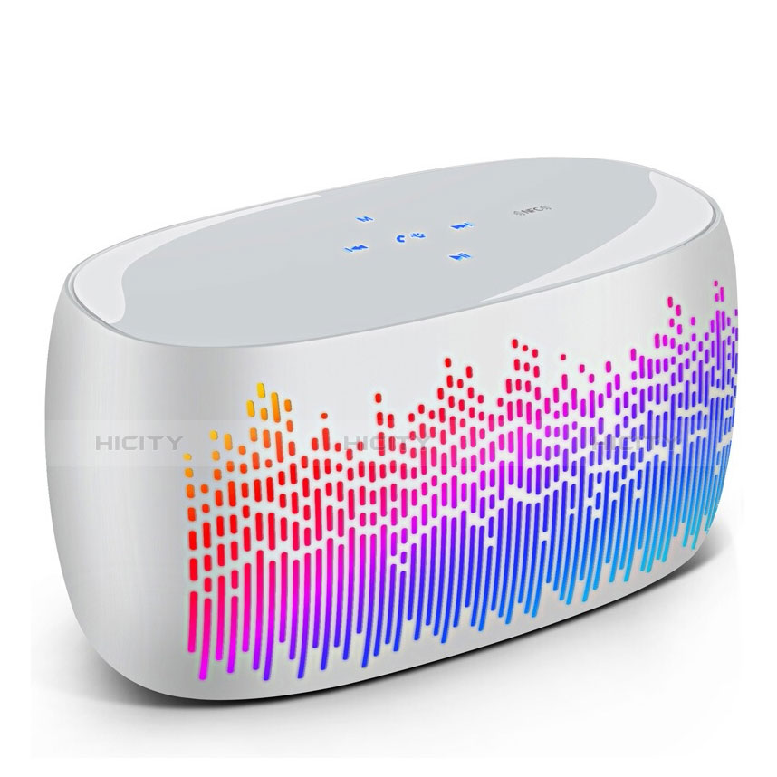 Bluetooth Mini Lautsprecher Wireless Speaker Boxen S06 Weiß Plus