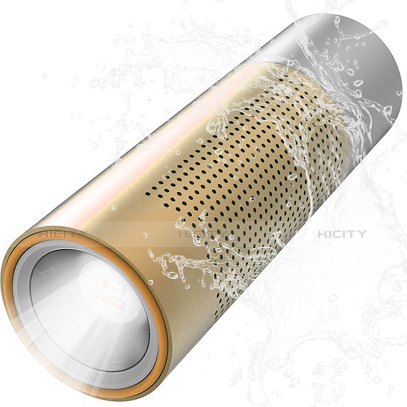 Bluetooth Mini Lautsprecher Wireless Speaker Boxen S15 Gold