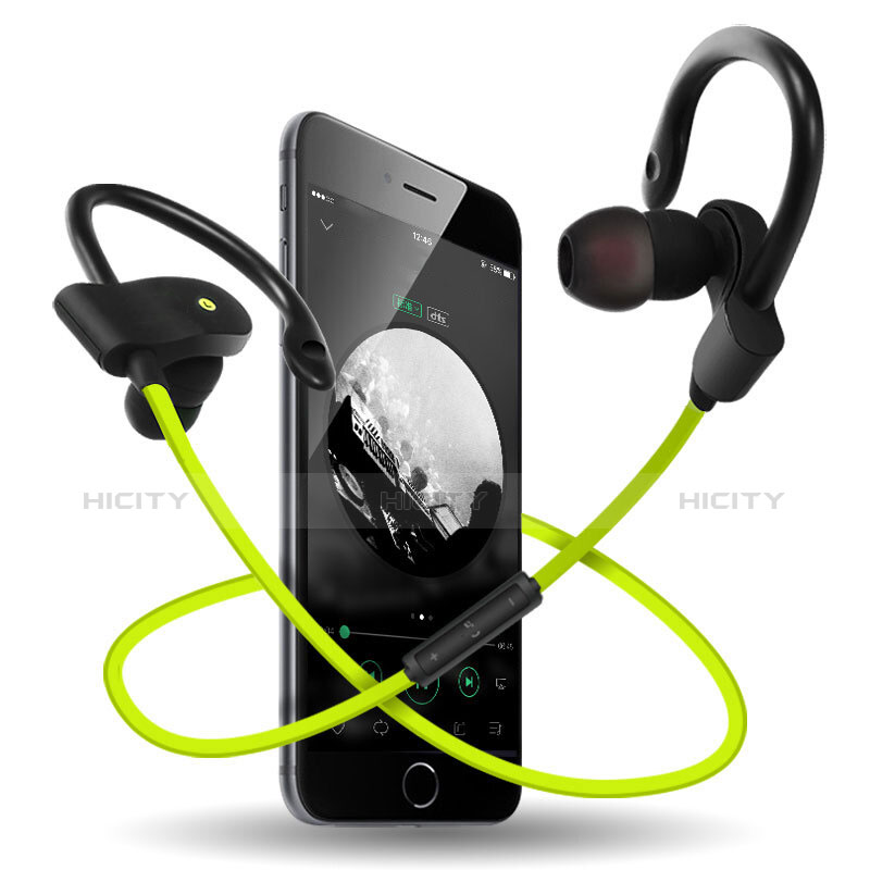 Bluetooth Wireless Stereo Kopfhörer Sport Ohrhörer In Ear Headset H48 Grün