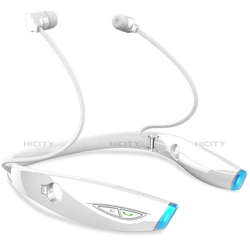 Bluetooth Wireless Stereo Kopfhörer Sport Ohrhörer In Ear Headset H52 Weiß