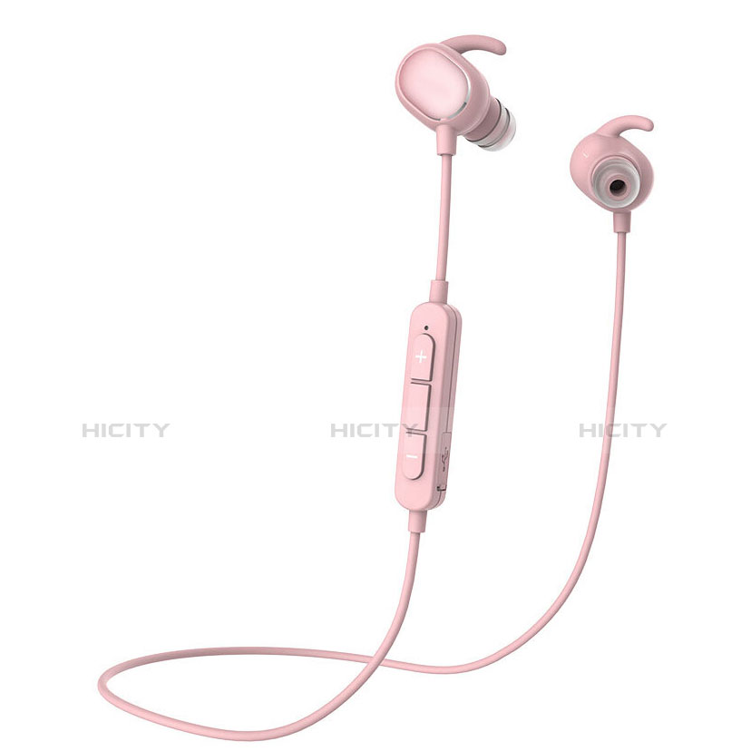Bluetooth Wireless Stereo Ohrhörer Sport Kopfhörer In Ear Headset H43 Rosa Plus