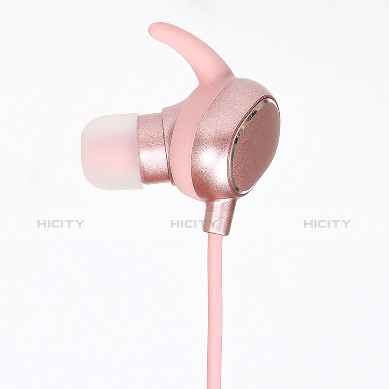 Bluetooth Wireless Stereo Ohrhörer Sport Kopfhörer In Ear Headset H43 Rosa groß