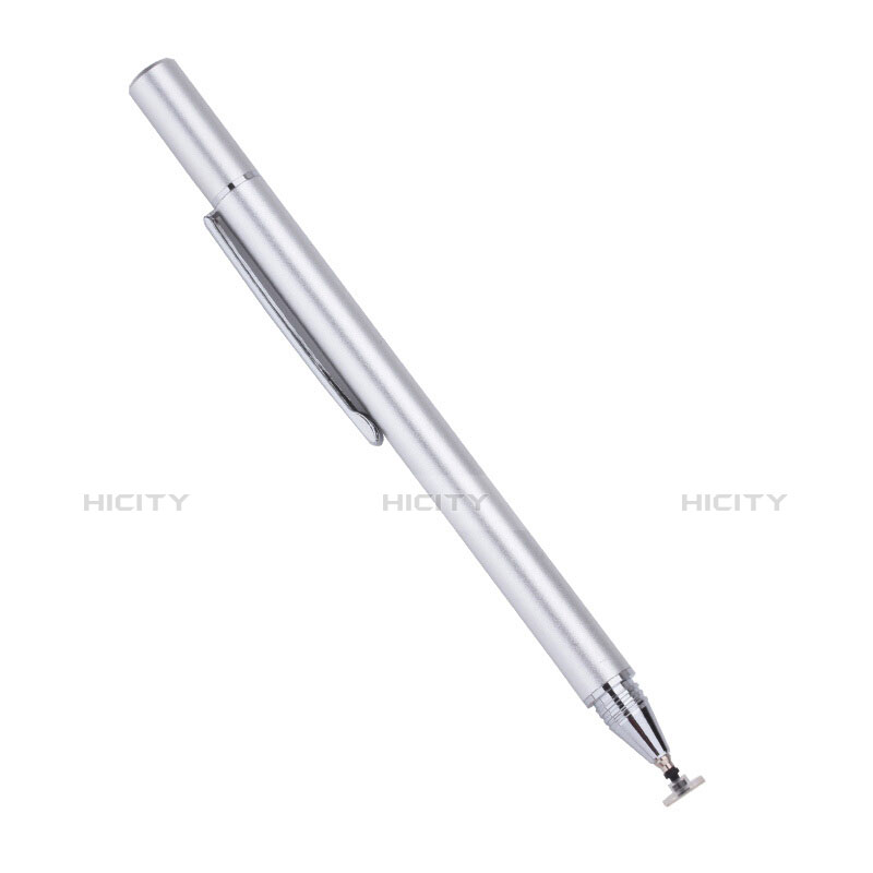 Eingabestift Touchscreen Pen Stift Präzisions mit Dünner Spitze P12 Silber