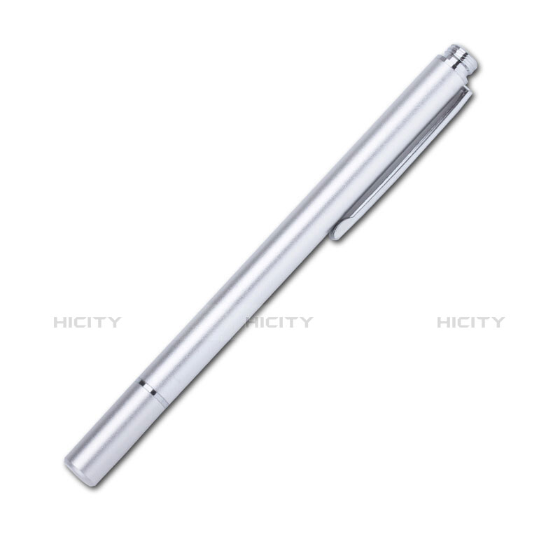 Eingabestift Touchscreen Pen Stift Präzisions mit Dünner Spitze P12 Silber groß