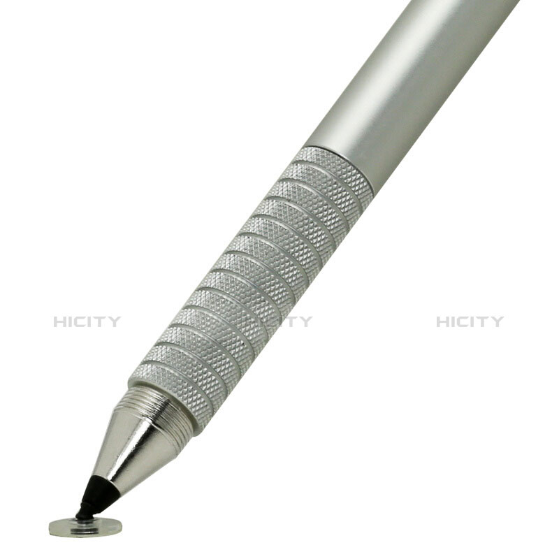 Eingabestift Touchscreen Pen Stift Präzisions mit Dünner Spitze P14 Silber groß