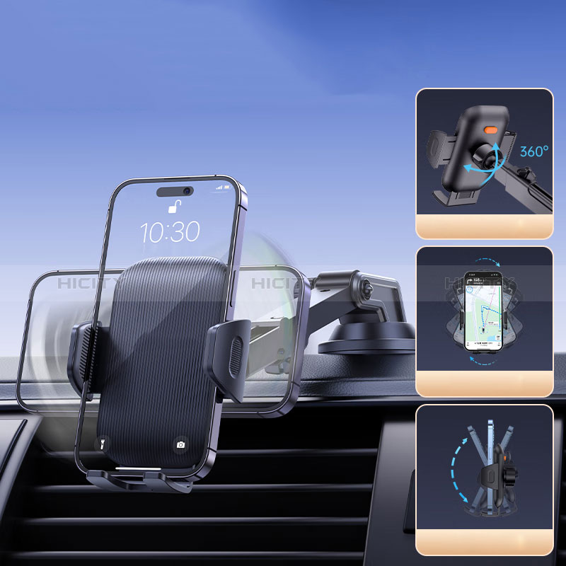 Halter Halterungung Auto Halter Halterung Saugnapf Universal BS4 Schwarz