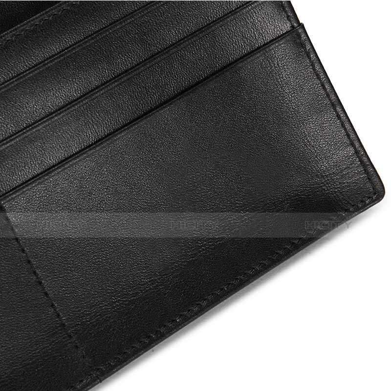 Handtasche Clutch Handbag Schutzhülle Leder Universal H31 Schwarz groß