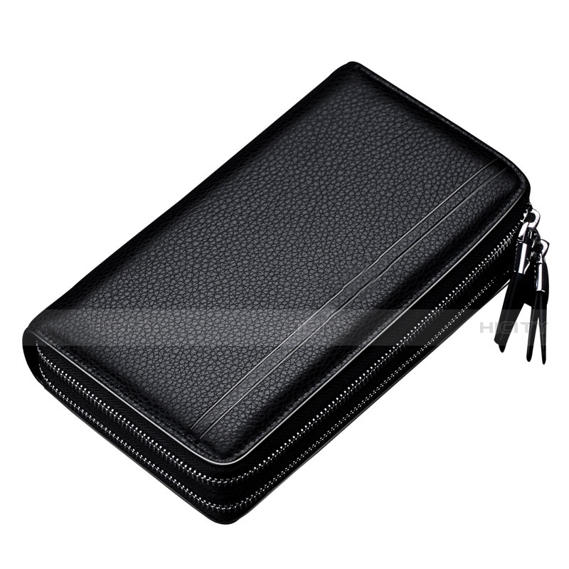 Handtasche Clutch Handbag Schutzhülle Leder Universal N01 groß