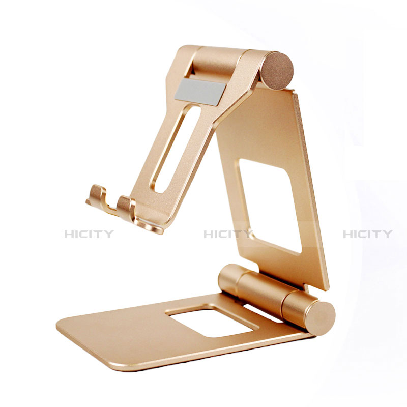 Handy Ständer Smartphone Halter Halterung Stand Universal K19 Gold Plus