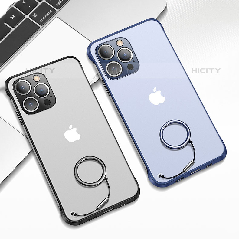 Handyhülle Hülle Crystal Hartschalen Tasche Schutzhülle H01 für Apple iPhone 15 Pro groß