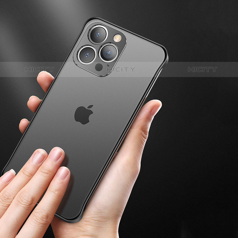 Handyhülle Hülle Crystal Hartschalen Tasche Schutzhülle H01 für Apple iPhone 15 Pro groß