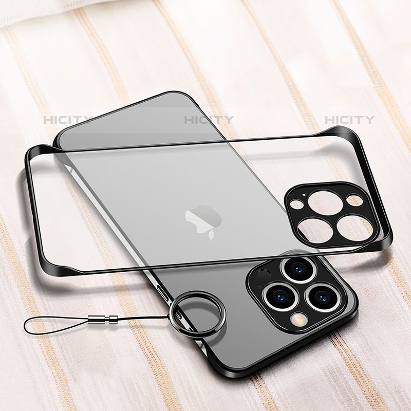 Handyhülle Hülle Crystal Hartschalen Tasche Schutzhülle H01 für Apple iPhone 15 Pro groß