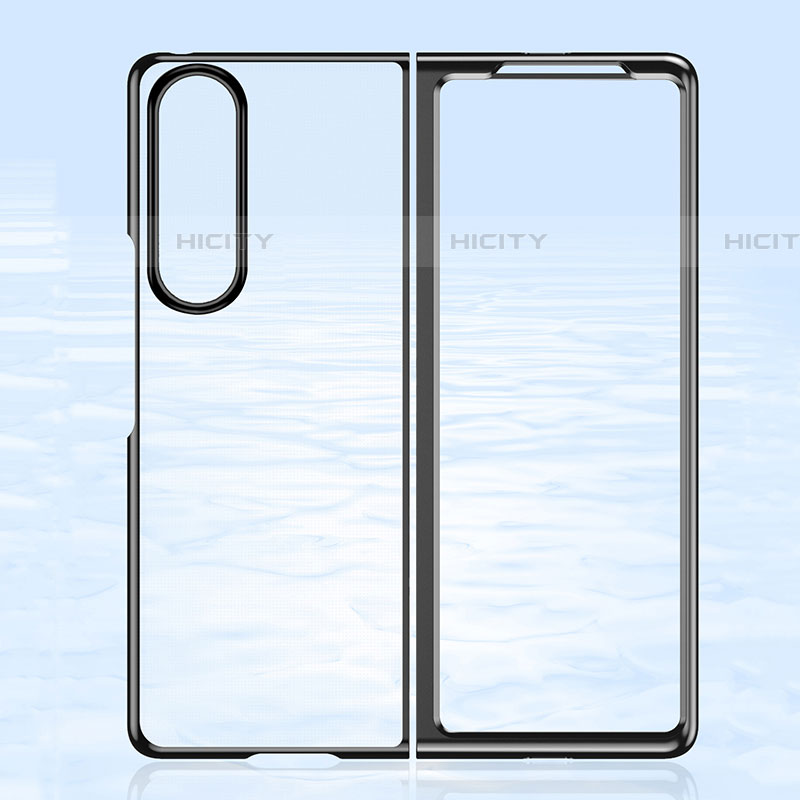 Handyhülle Hülle Crystal Hartschalen Tasche Schutzhülle H01 für Samsung Galaxy Z Fold4 5G
