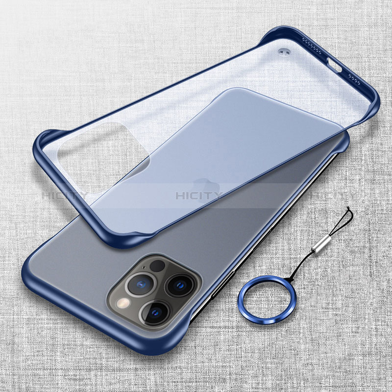 Handyhülle Hülle Crystal Hartschalen Tasche Schutzhülle H02 für Apple iPhone 14 Pro Blau