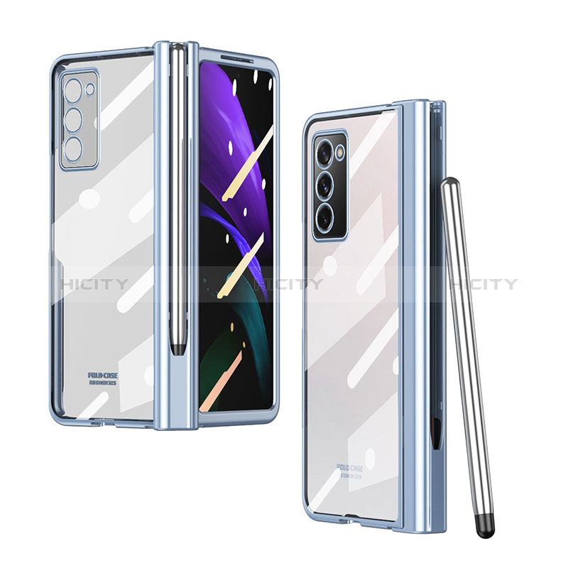 Handyhülle Hülle Crystal Hartschalen Tasche Schutzhülle H03 für Samsung Galaxy Z Fold2 5G