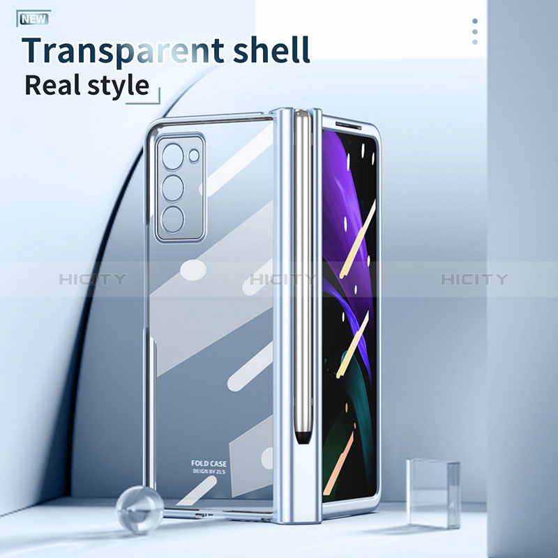 Handyhülle Hülle Crystal Hartschalen Tasche Schutzhülle H03 für Samsung Galaxy Z Fold2 5G