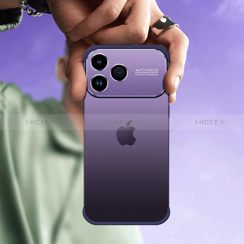 Handyhülle Hülle Crystal Hartschalen Tasche Schutzhülle QC3 für Apple iPhone 14 groß