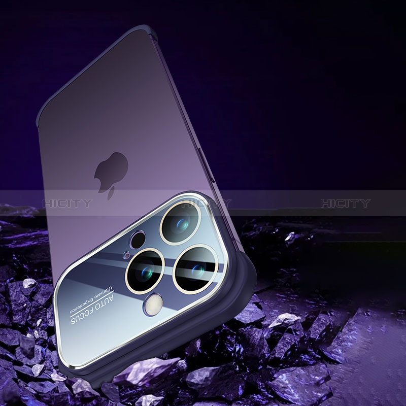 Handyhülle Hülle Crystal Hartschalen Tasche Schutzhülle QC4 für Apple iPhone 13 Pro Max groß