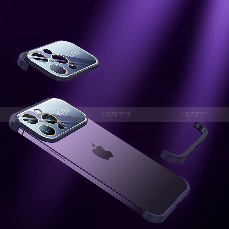 Handyhülle Hülle Crystal Hartschalen Tasche Schutzhülle QC4 für Apple iPhone 13 Pro Max groß