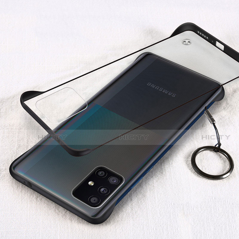 Handyhülle Hülle Crystal Hartschalen Tasche Schutzhülle S01 für Samsung Galaxy A51 5G