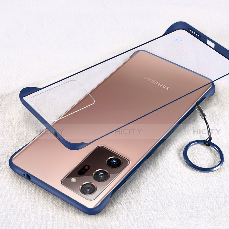 Handyhülle Hülle Crystal Hartschalen Tasche Schutzhülle S01 für Samsung Galaxy Note 20 Ultra 5G Blau