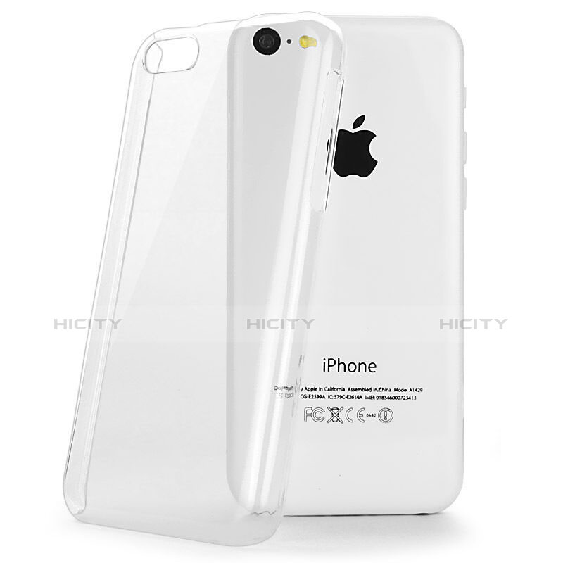 Handyhülle Hülle Crystal Schutzhülle Tasche für Apple iPhone 5C Klar groß