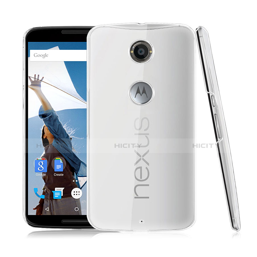 Handyhülle Hülle Crystal Schutzhülle Tasche für Google Nexus 6 Klar