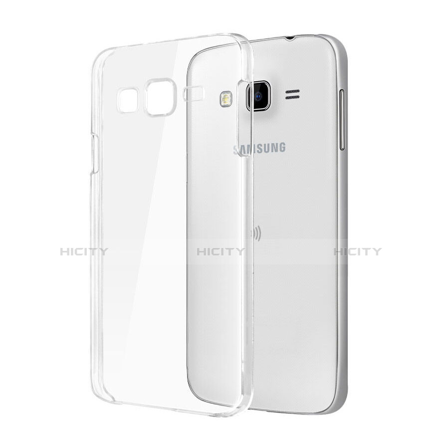 Handyhülle Hülle Crystal Schutzhülle Tasche für Samsung Galaxy J3 Klar groß