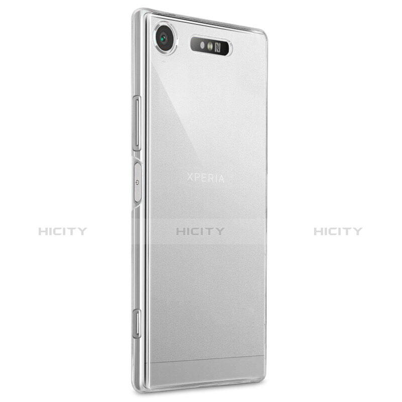 Handyhülle Hülle Crystal Schutzhülle Tasche für Sony Xperia XZ1 Klar groß