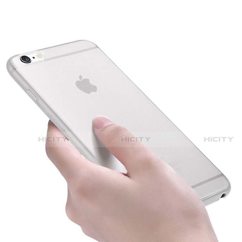 Handyhülle Hülle Crystal Schutzhülle Tasche HT01 für Apple iPhone 6 Klar groß