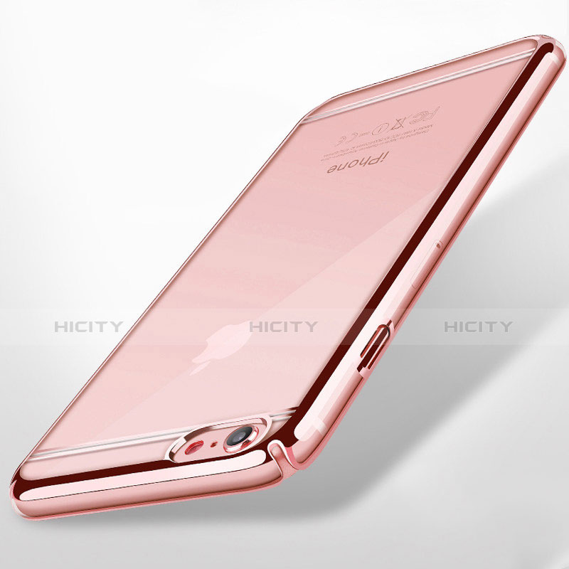 Handyhülle Hülle Crystal Tasche Schutzhülle für Apple iPhone 6S Rosa Plus