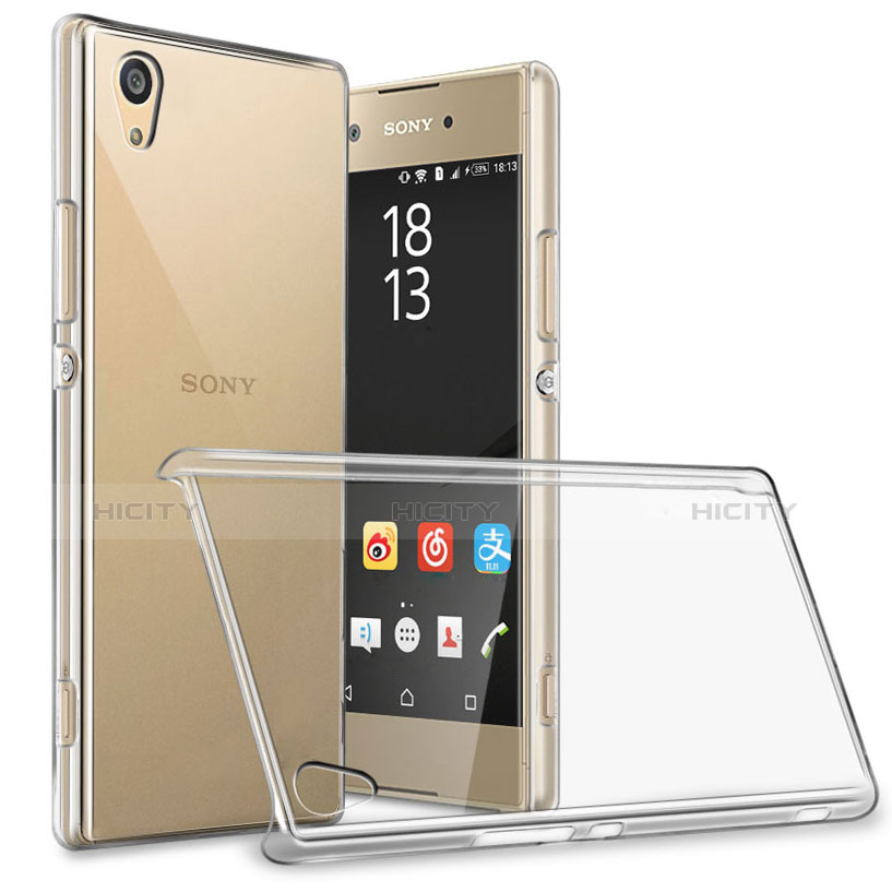 Handyhülle Hülle Crystal Tasche Schutzhülle für Sony Xperia XA1 Klar Plus