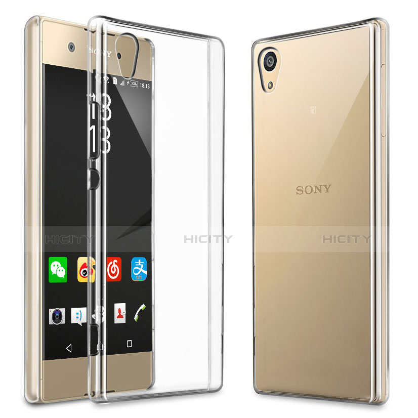 Handyhülle Hülle Crystal Tasche Schutzhülle für Sony Xperia XA1 Klar groß