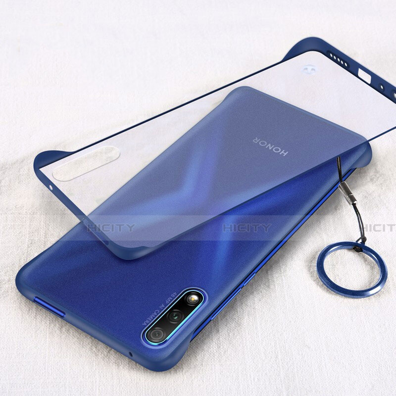 Handyhülle Hülle Crystal Tasche Schutzhülle H02 für Huawei Honor 9X Blau