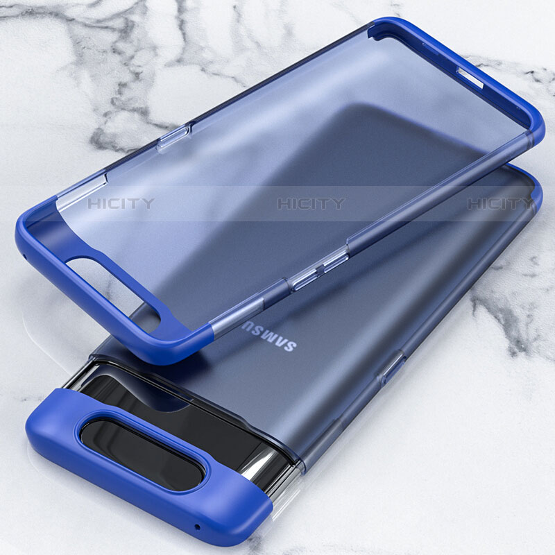 Handyhülle Hülle Crystal Tasche Schutzhülle H02 für Samsung Galaxy A80 groß
