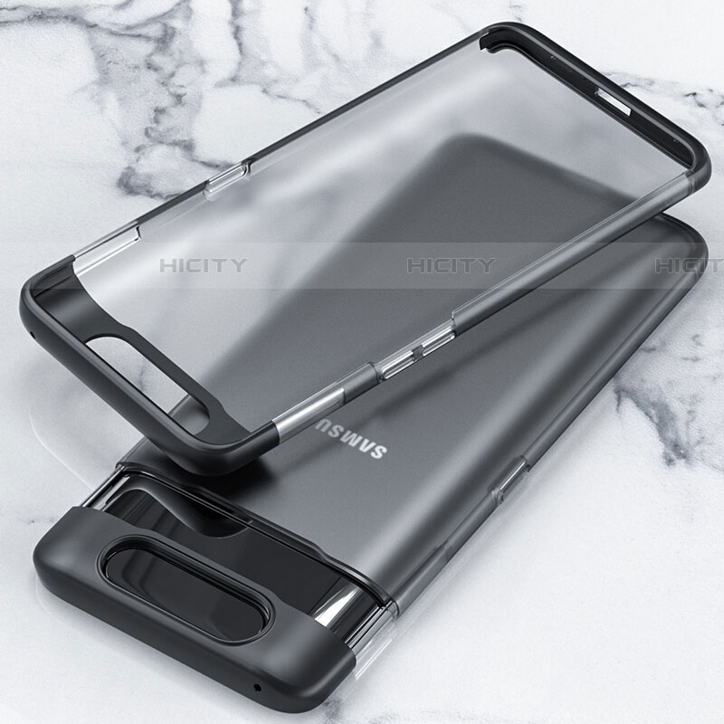 Handyhülle Hülle Crystal Tasche Schutzhülle H02 für Samsung Galaxy A90 4G groß