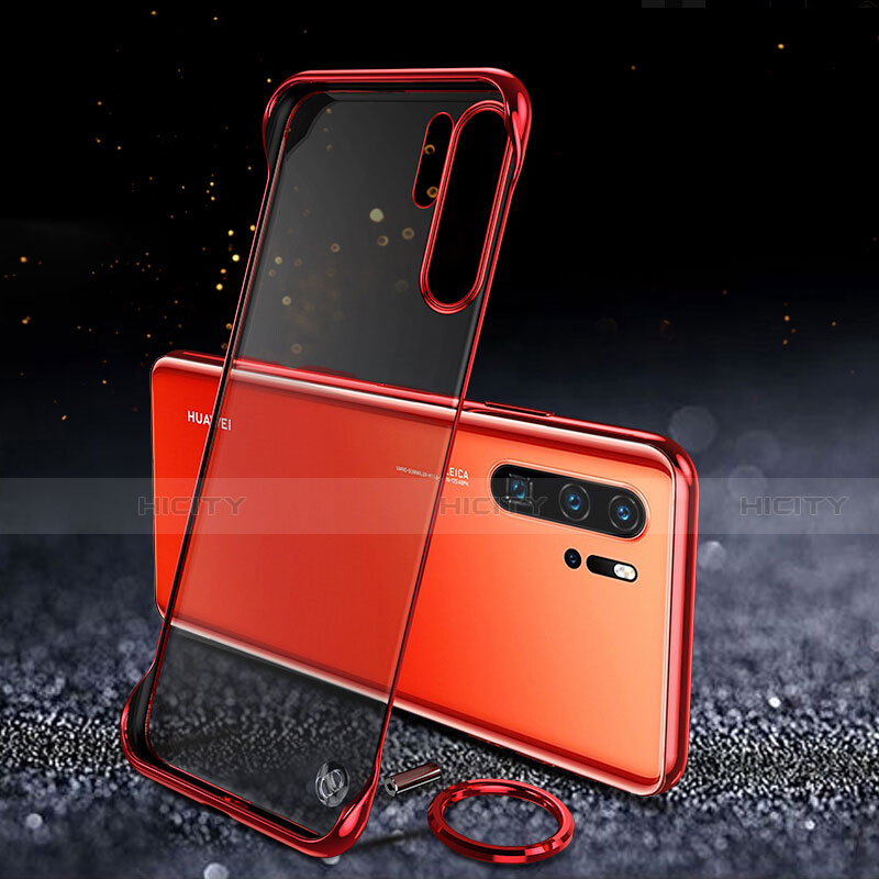 Handyhülle Hülle Crystal Tasche Schutzhülle S03 für Huawei P30 Pro Rot