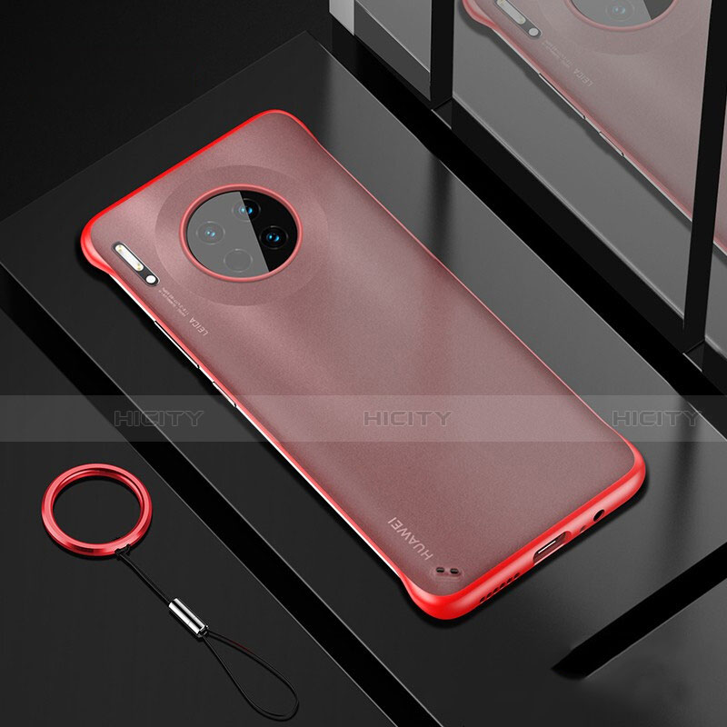 Handyhülle Hülle Crystal Tasche Schutzhülle S04 für Huawei Mate 30E Pro 5G Rot