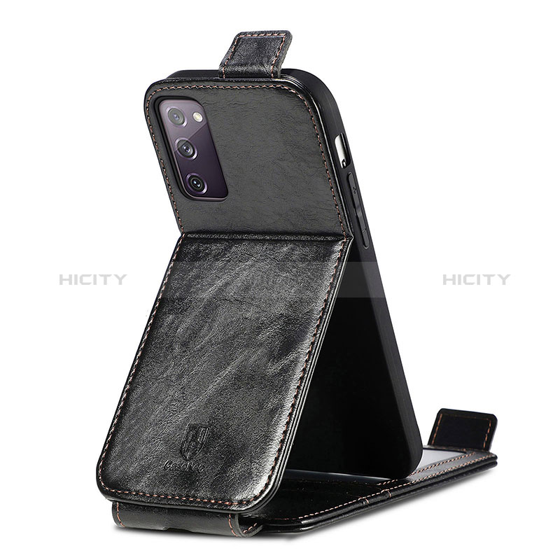 Handyhülle Hülle Flip Tasche Leder für Samsung Galaxy S20 FE (2022) 5G groß