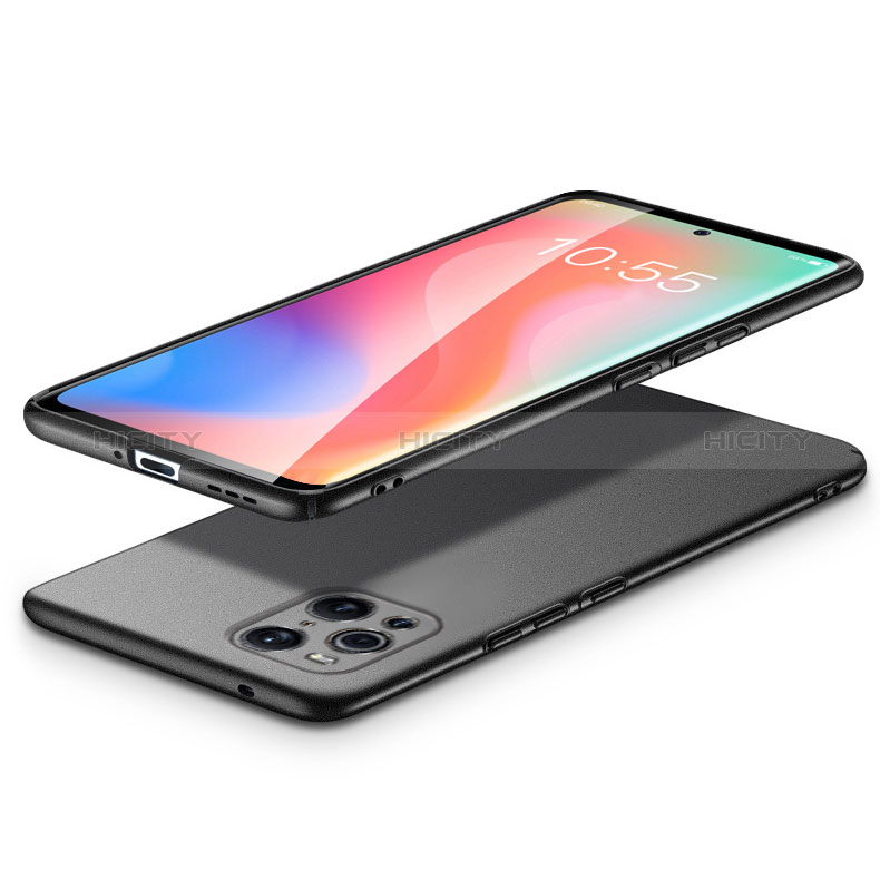 Handyhülle Hülle Hartschalen Kunststoff Schutzhülle Tasche Matt für Oppo Find X3 5G