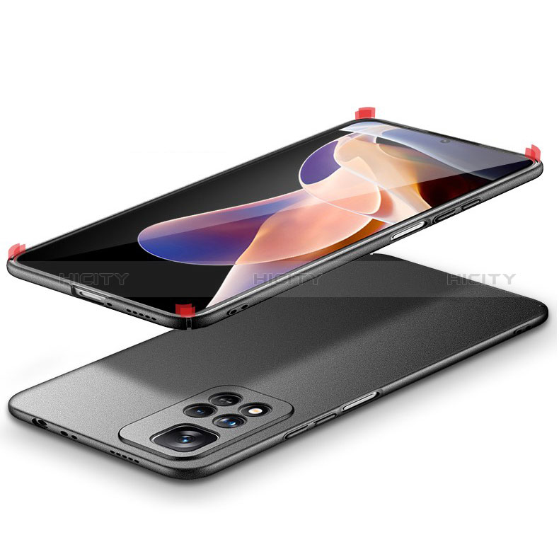 Handyhülle Hülle Hartschalen Kunststoff Schutzhülle Tasche Matt für Xiaomi Redmi Note 11 Pro+ Plus 5G