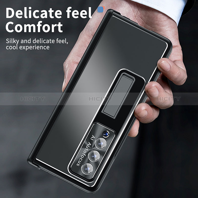 Handyhülle Hülle Hartschalen Kunststoff Schutzhülle Tasche Matt H05 für Samsung Galaxy Z Fold3 5G