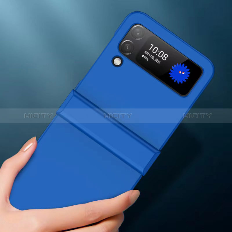 Handyhülle Hülle Hartschalen Kunststoff Schutzhülle Tasche Matt H06 für Samsung Galaxy Z Flip3 5G